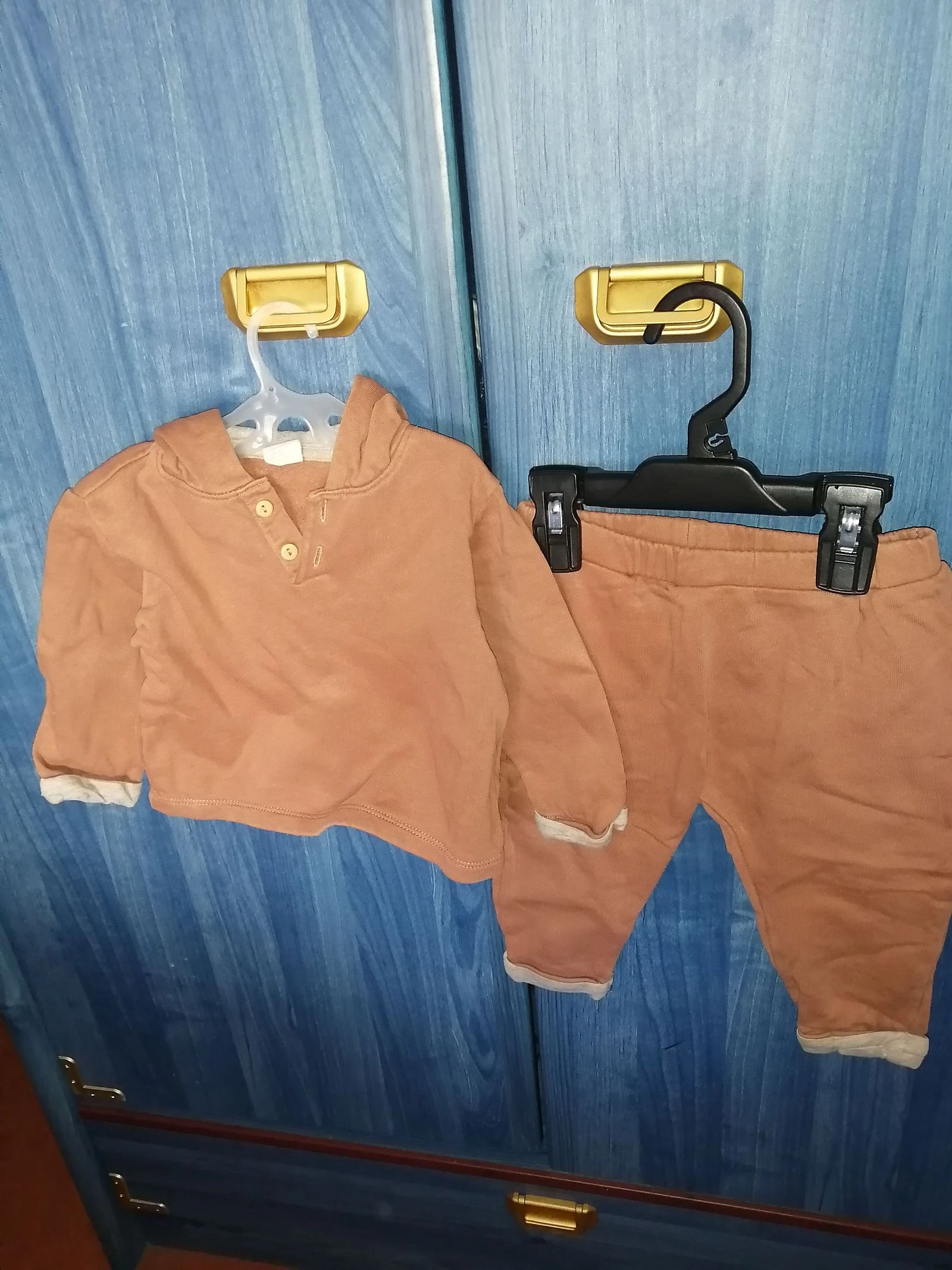 H&M pantalon + trui set 9/12 maanden – photo 2